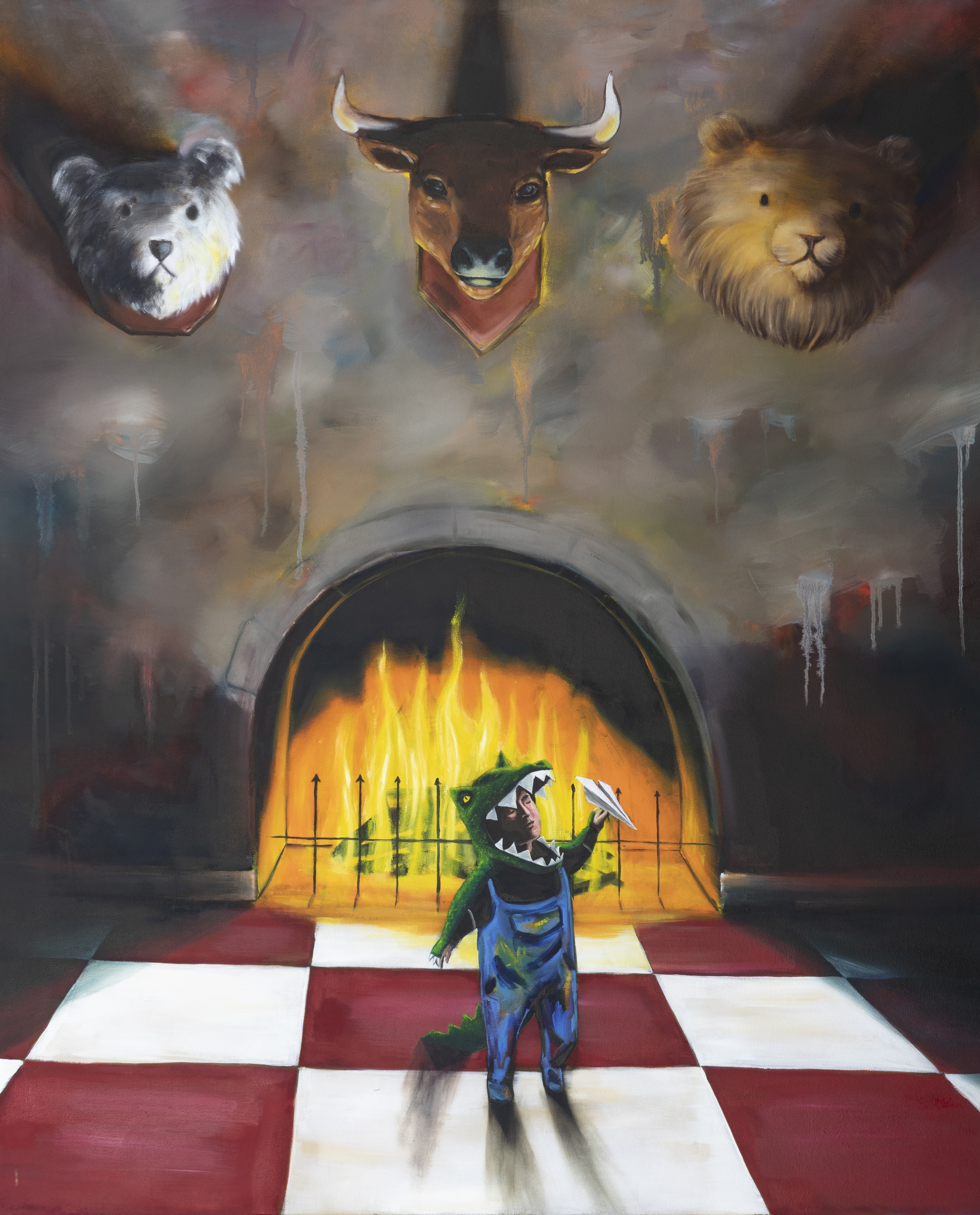 Trophäenspiel 25 I 52x64cm